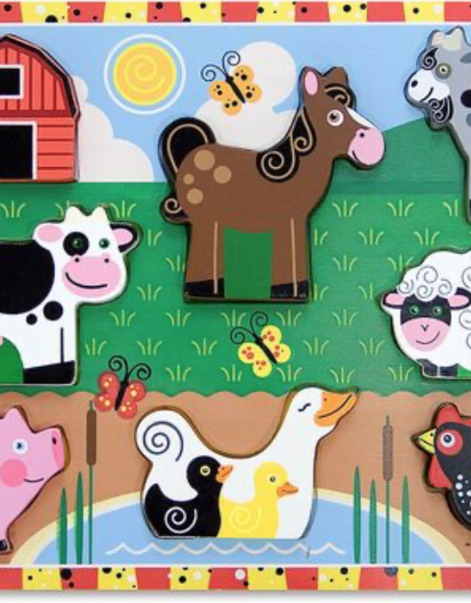 Kids Melissa & Doug: Farm Chunky Puzzle