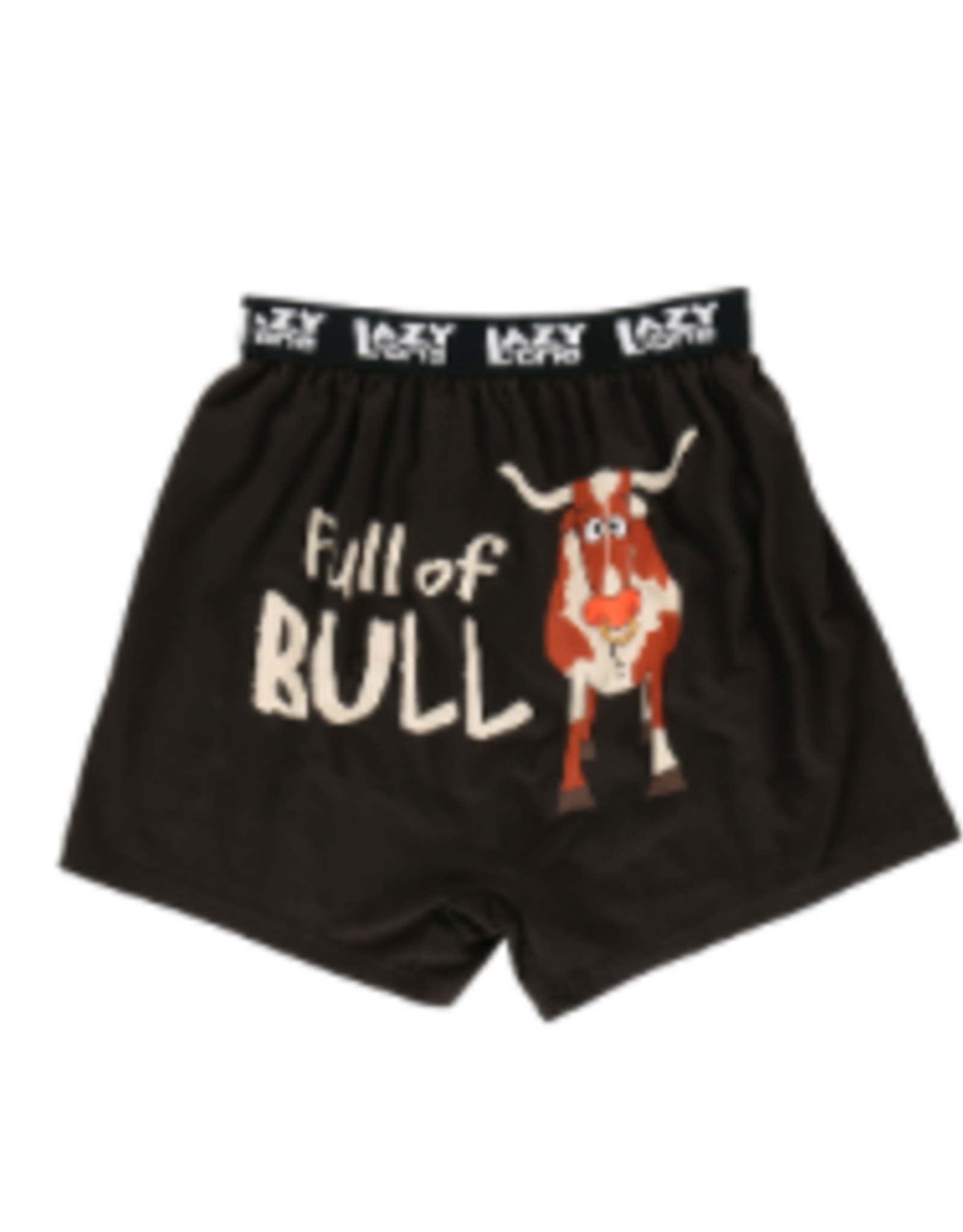 Mens Lazy One - Full of Bull Boxer Briefs    (XL)