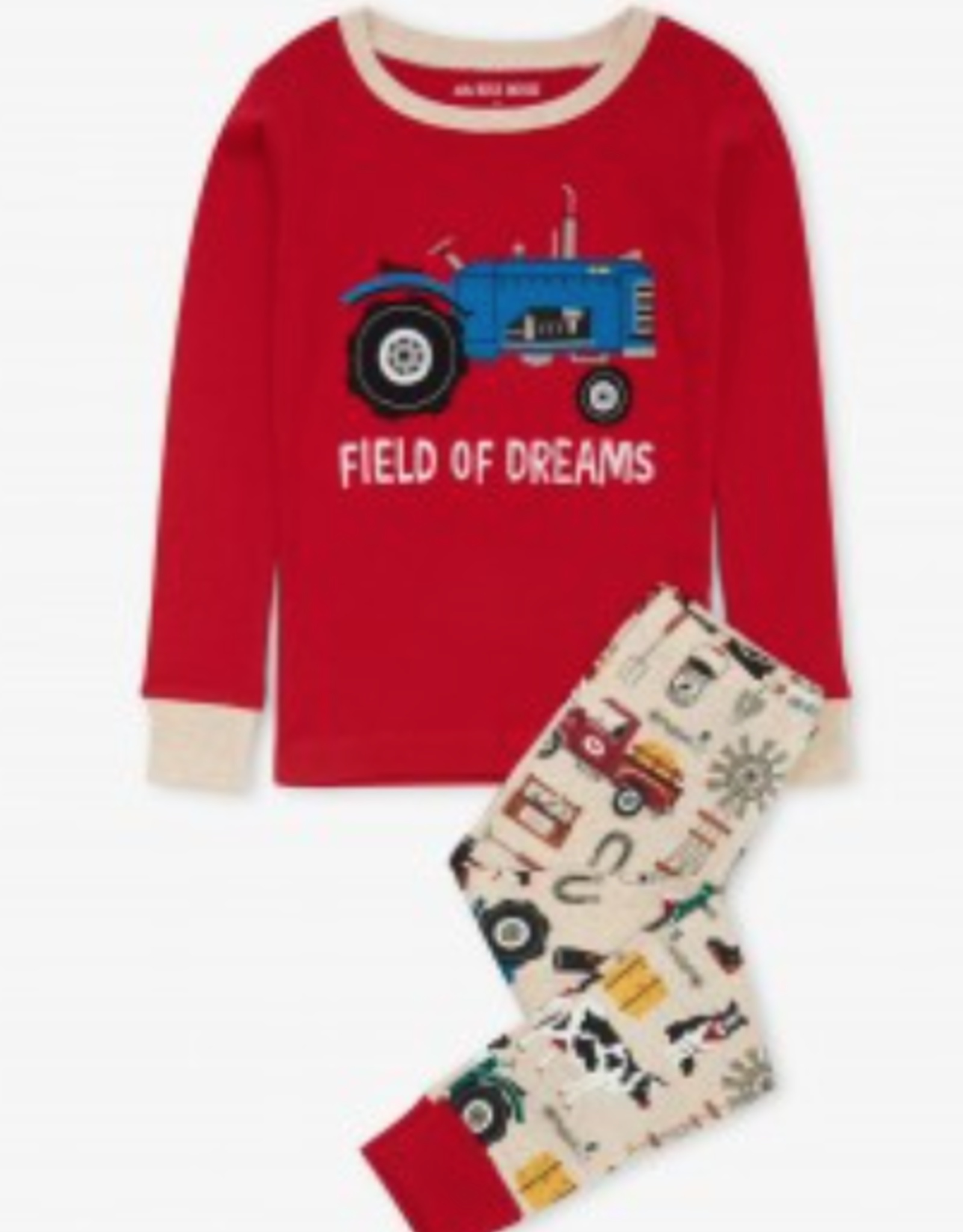 Apparel Little Blue House Kids Pajama Set - Farm Life Size 2