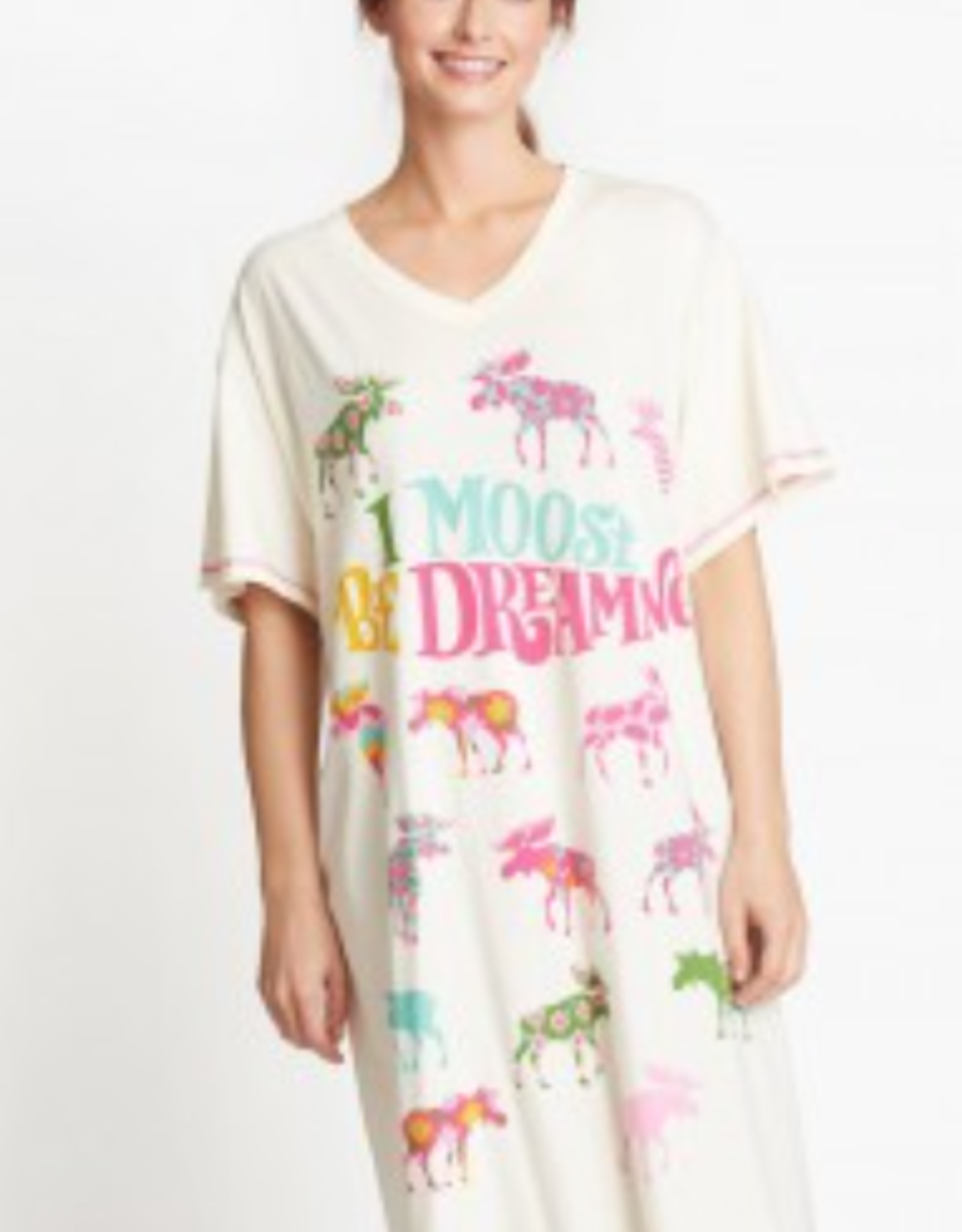 Apparel Little Blue House Women's Sleepshirt - I Moose Be Dreaming