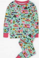 Apparel Little Blue House Kids Pajama Set - Glamping Size 4