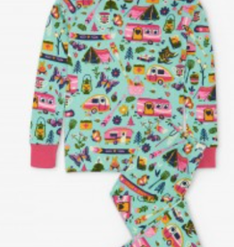 Apparel Little Blue House Kids Pajama Set - Glamping Size 4
