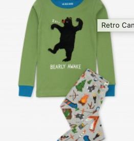 Apparel Little Blue House Kids Pajama Set - Retro Camping  Size 6