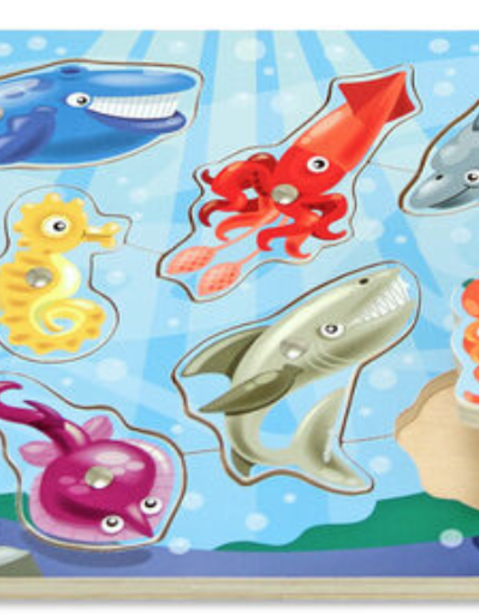 Kids Melissa & Doug: Fishing Magnetic Puzzle Game