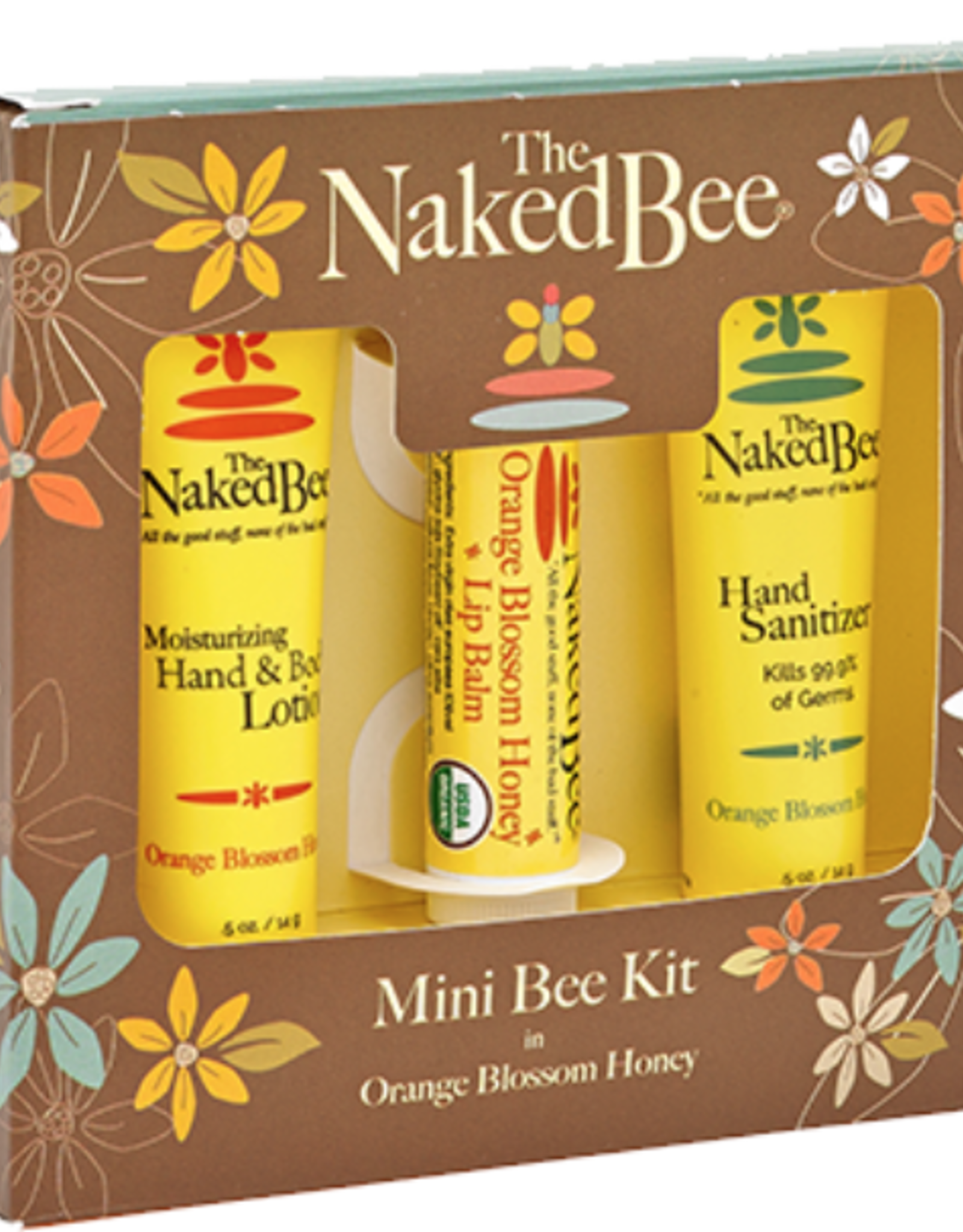 Naked Bee - Gift Set Orange Blossom Honey Mini Bee