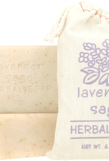 Lavender Sage - Greenwich Bay - Herbal Soap in a Sack
