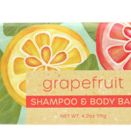 Womens Bargain Barn - Greenwich Bay - Grapefruit Shampoo & Body Bar