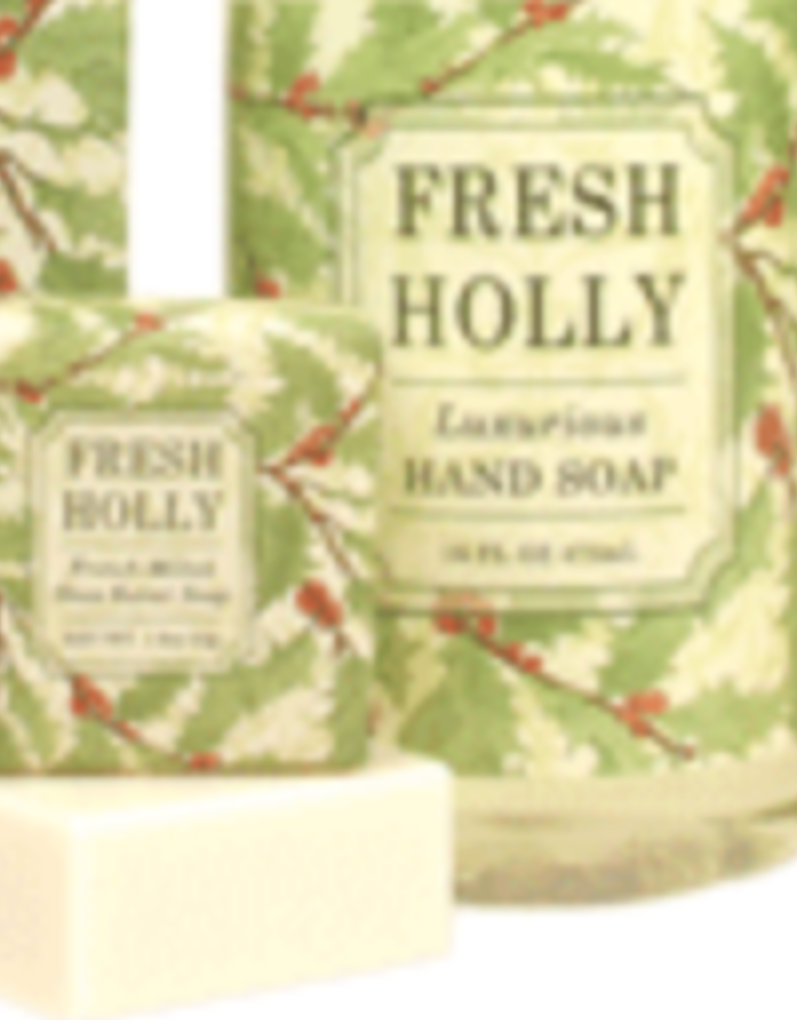 Christmas Greenwich Bay - Fresh Holly Mini Soap