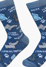 E & S Pets: I Love My Mutt Socks