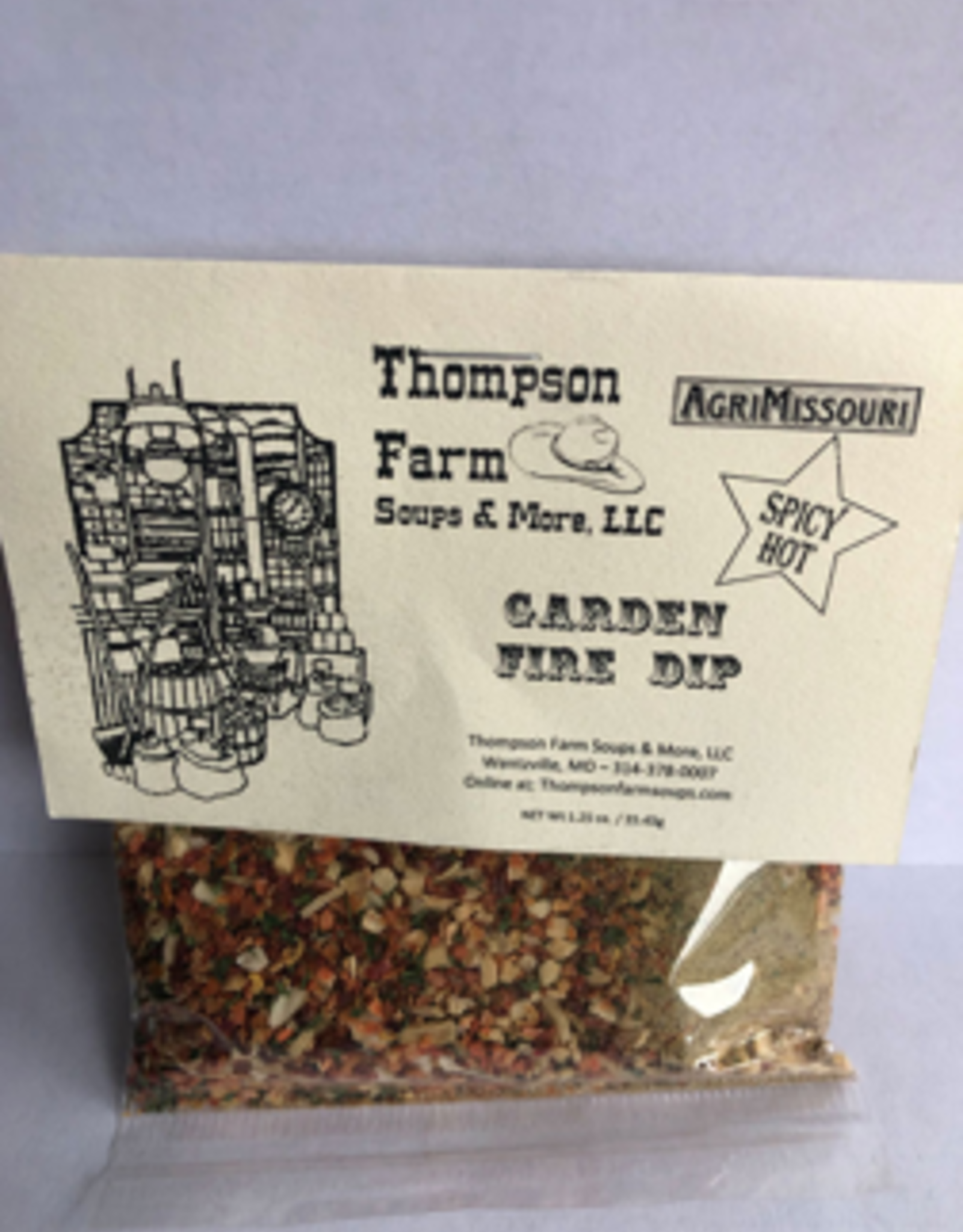 Food & Beverage Thompson Farm - Dip Garden Fire