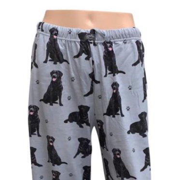 Pajamas Labrador Black Pants M The Farmer s House