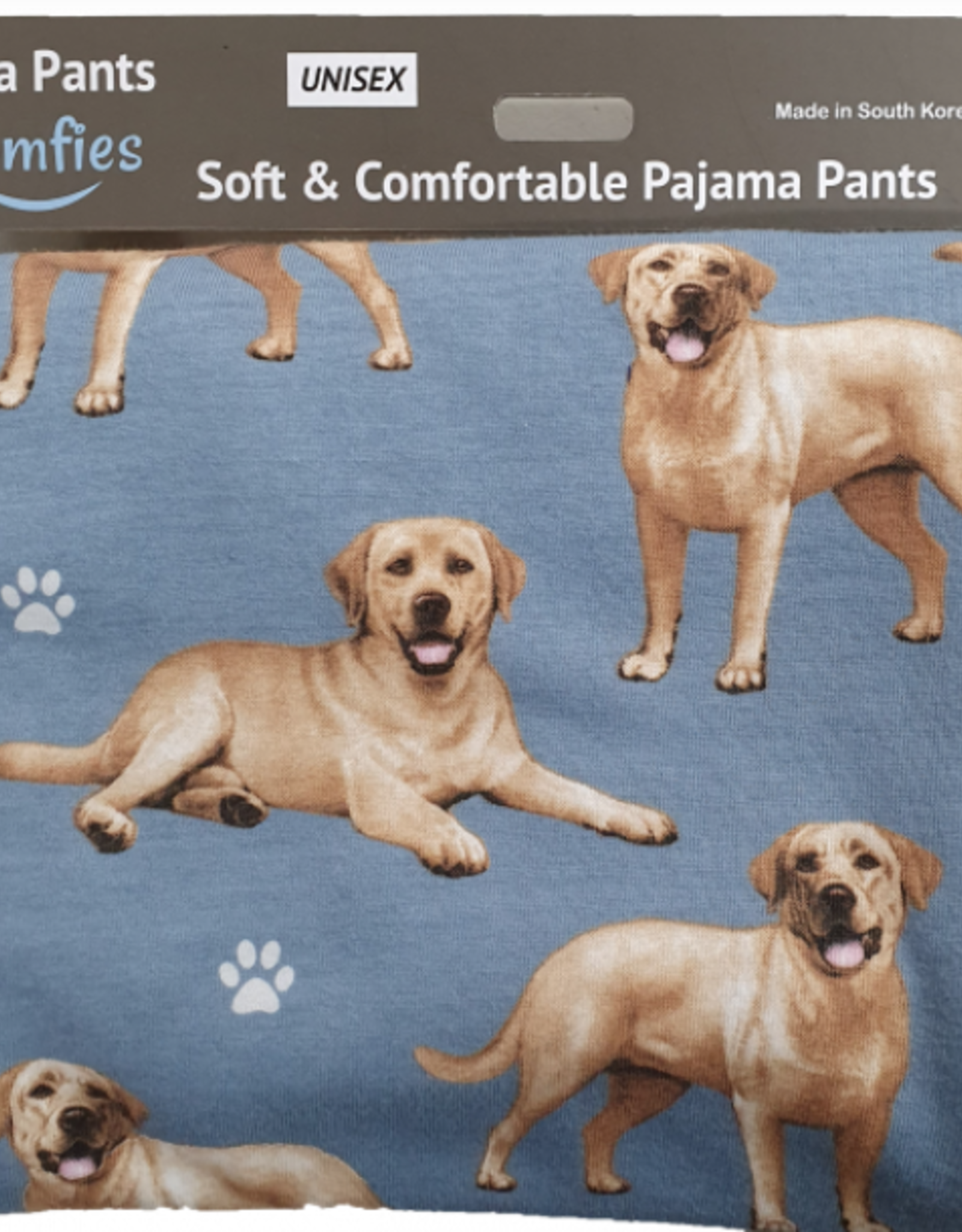 E&S Pets E & S Pets: Yellow Labrador Pajama Pants - Medium