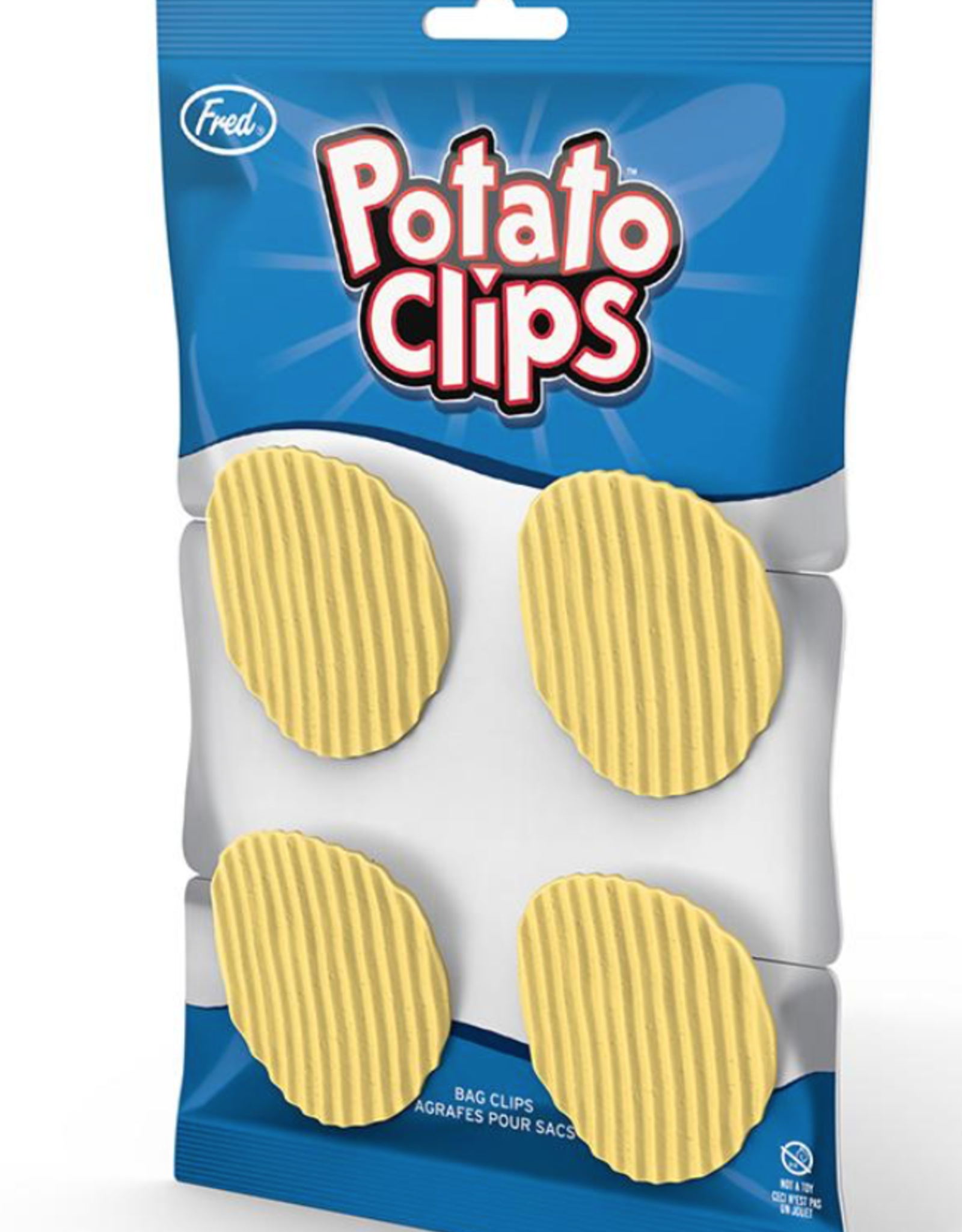 Kitchen Fred Potato Chip Bag Clips