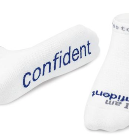 Apparel Notes to Self: Confident White/Blue - S
