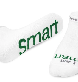 Apparel Bargain Barn - Notes to Self: I am Smart White/Green - S