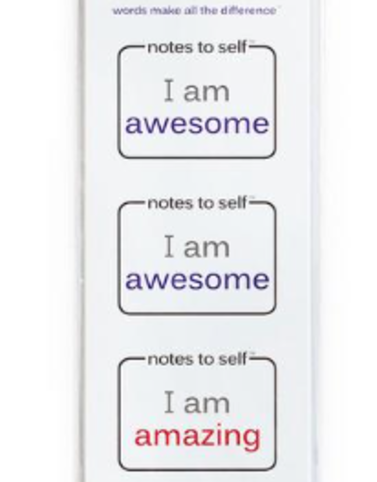 Accessories Bargain Barn - Notes to Self:  I am Awesome Stickers