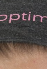 Apparel Notes to Self: I am Optimistic Gray/Pink Headband