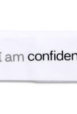 Apparel Notes to Self: I am Confident White Headband