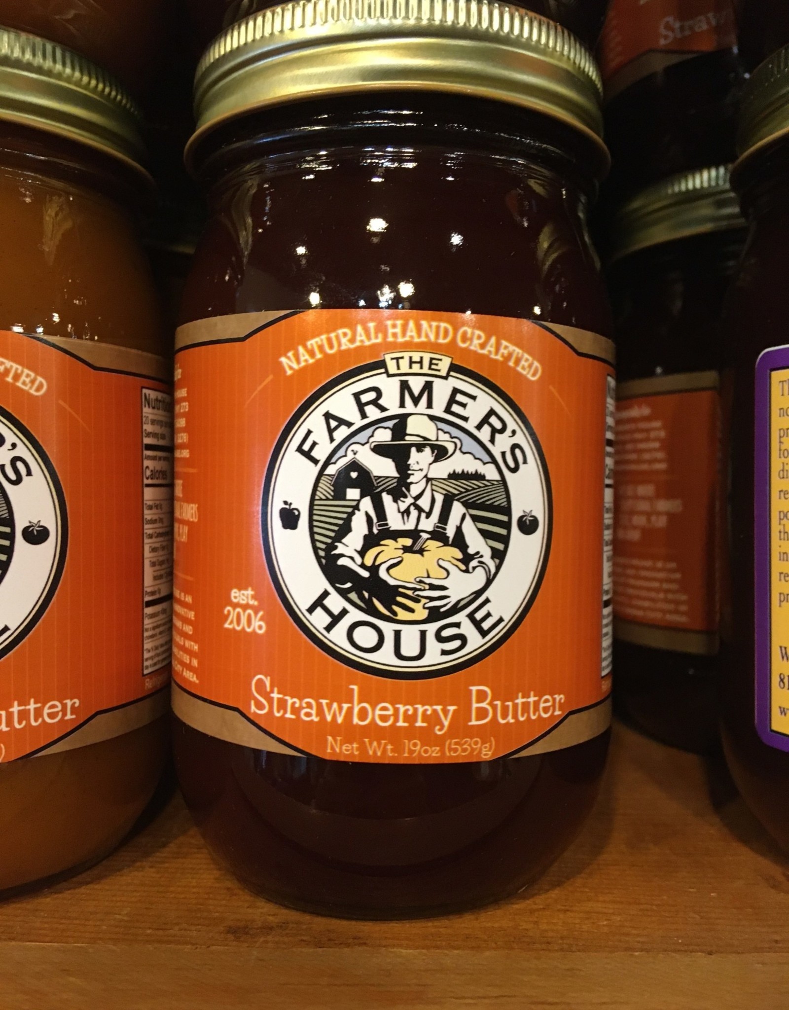 Staple Jars TFH - Strawberry Butter 19oz