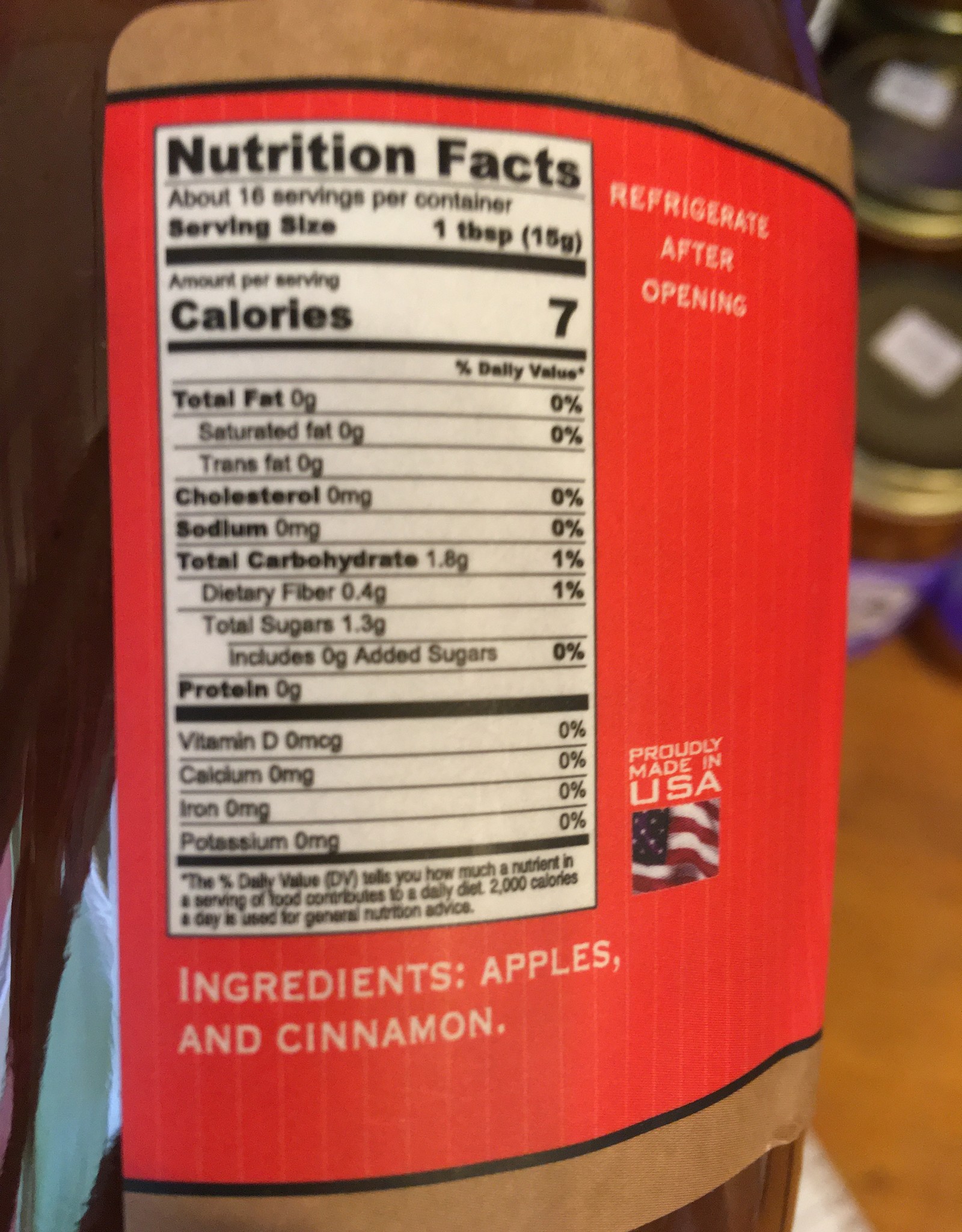 Staple Jars TFH - Apple Butter NO SUGAR ADDED