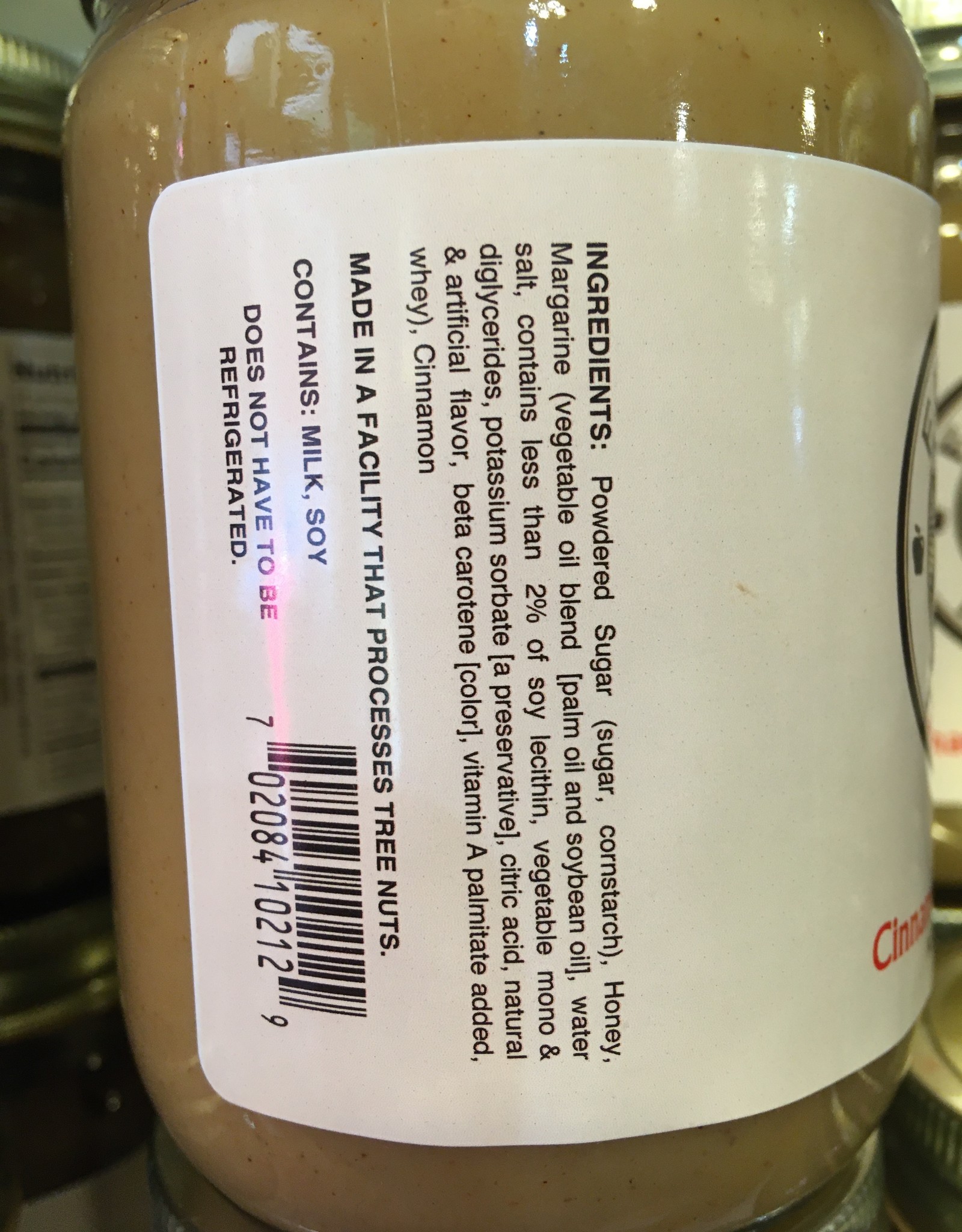 Staple Jars TFH - Cinnamon Honey Butter - 12 oz