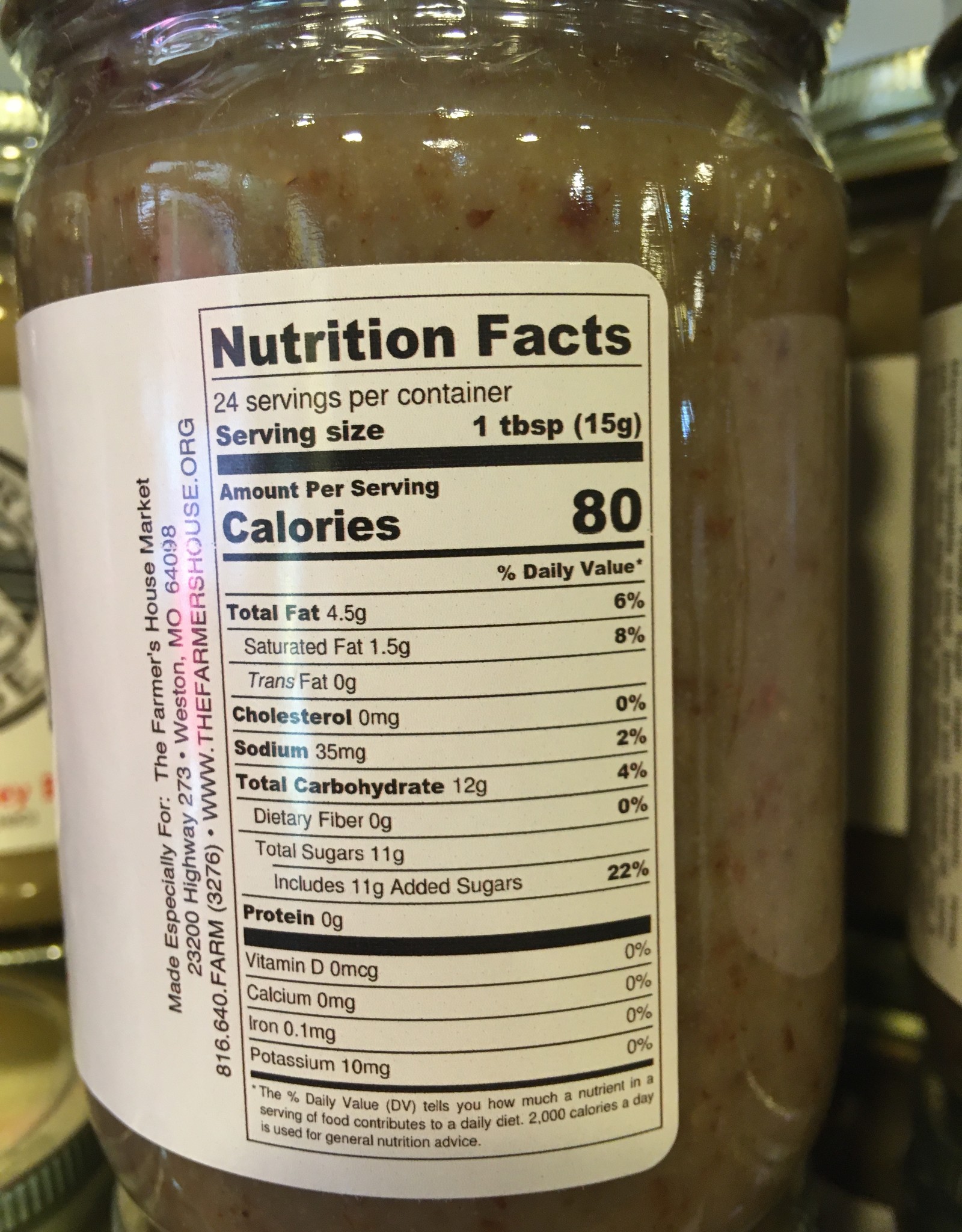 Staple Jars TFH - Cranberry Orange Pecan Honey Butter