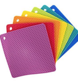 Kitchen Core Home - Trivet - Square Silicone (Assorted)