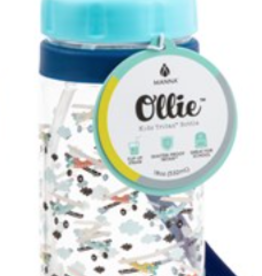 Kitchen Core Home - Ollie Plastic Bottle with Straw  Planes