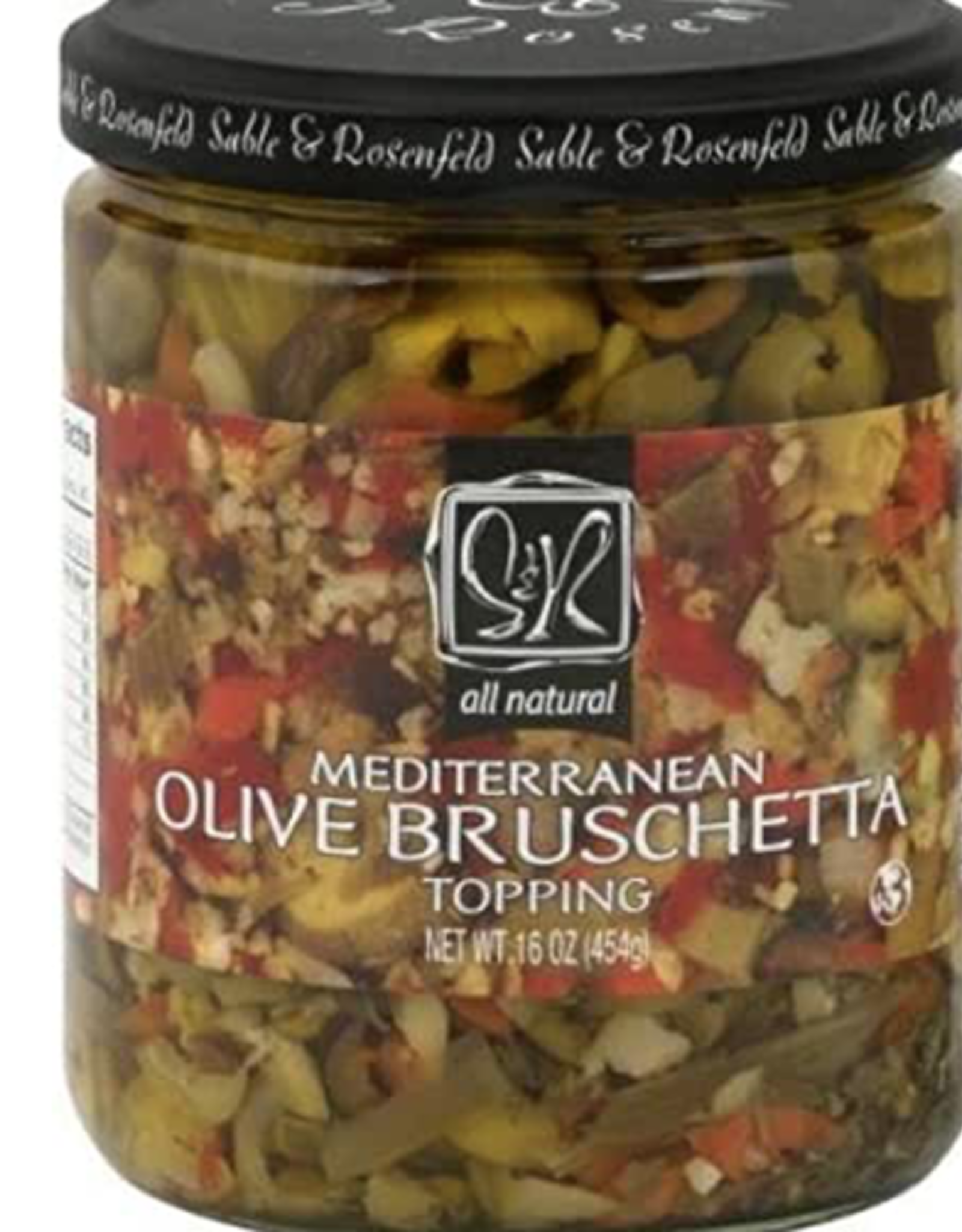Sable & Rosenfeld Mediterranean Olive Bruschetta 16 oz