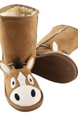 Lazy One Kids Horse Slipper Boots (M)