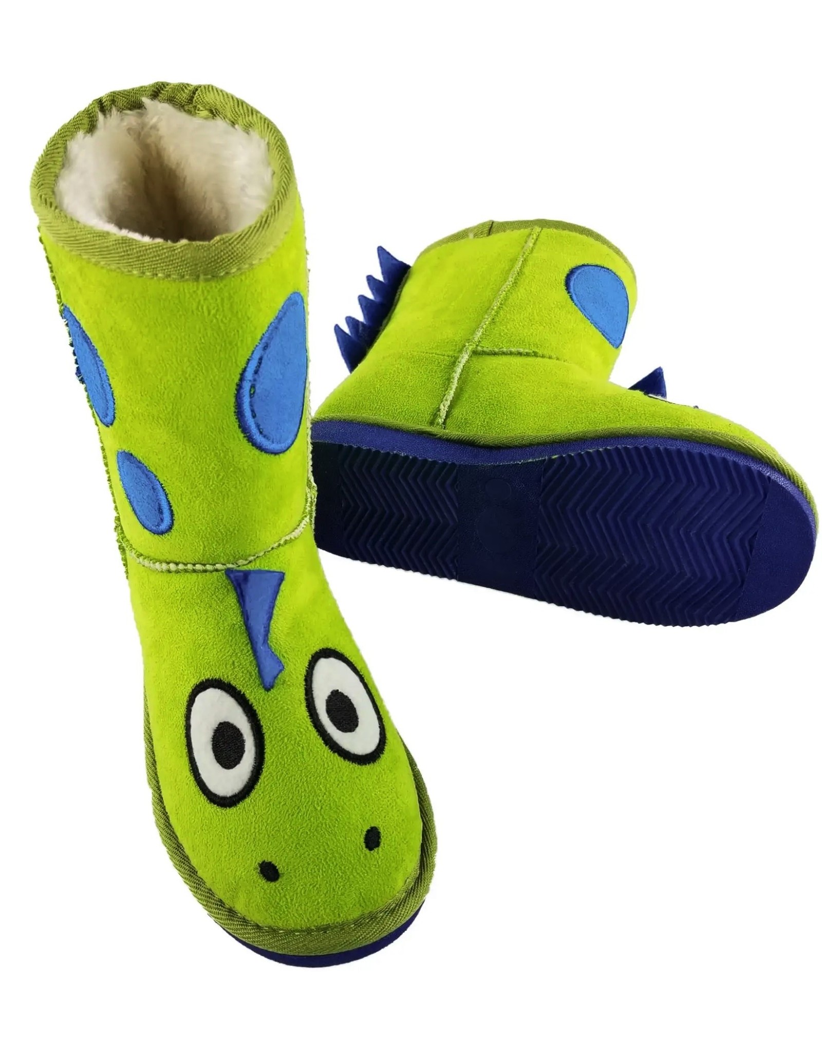 Apparel Lazy One Kids Dinosaur Slipper Boots (M)