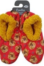 Apparel E & S Pets: Pomeranian Comfies Slippers