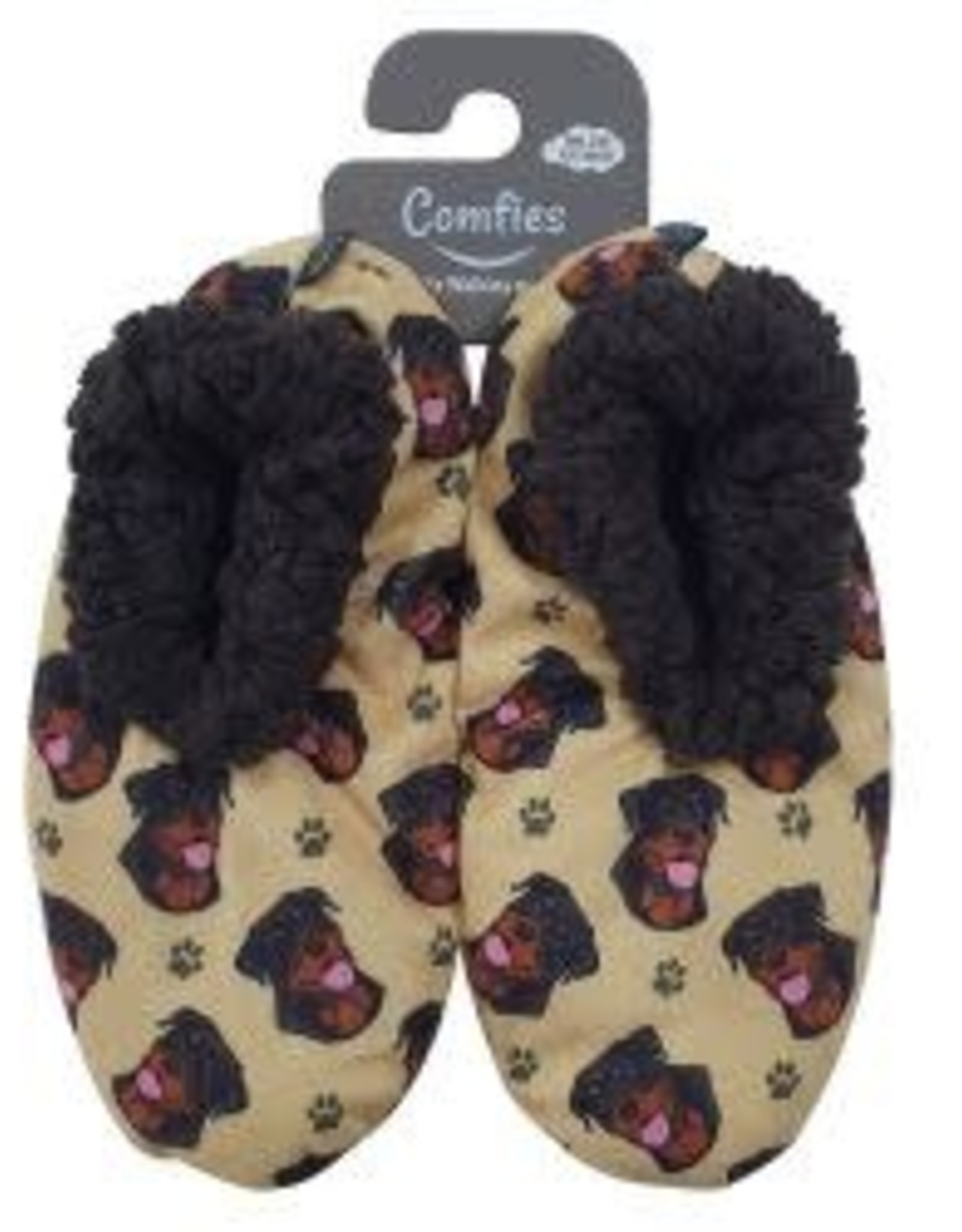 Apparel E & S Pets: Rottweiler Comfies Slippers