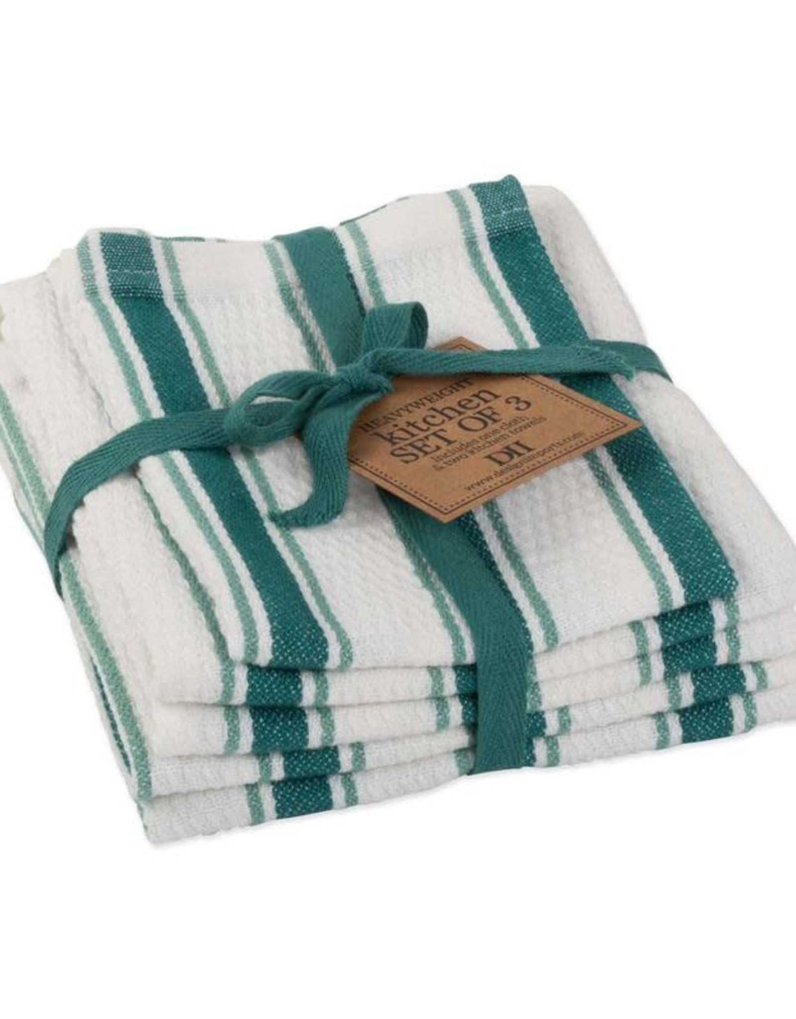 Kitchen DII - North Sea Classic Stripe Heavyweight Dish Towel (Set of 3)