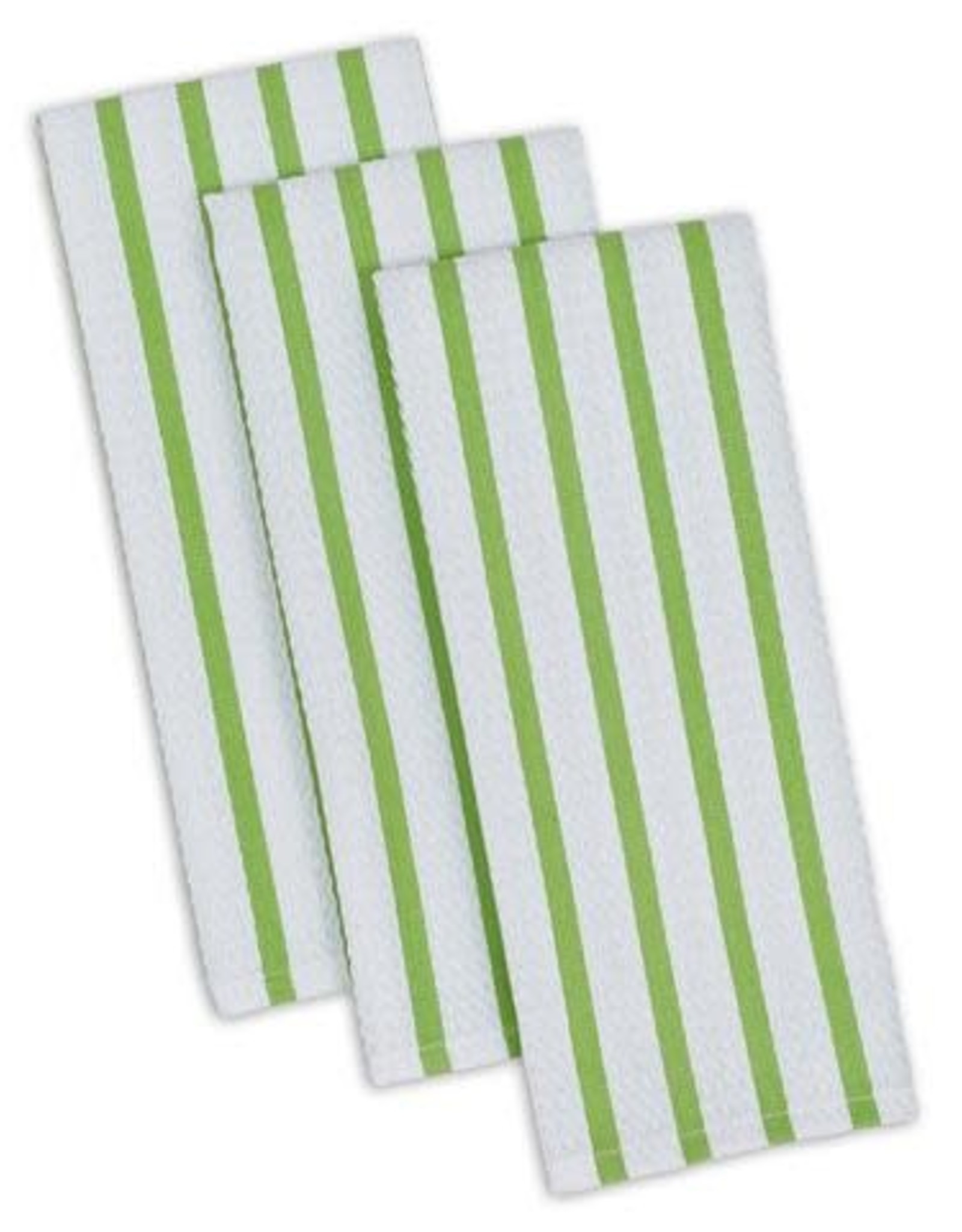Kitchen DII - Lime Green Stripe Heavyweight Dish Towel (Set of 3)