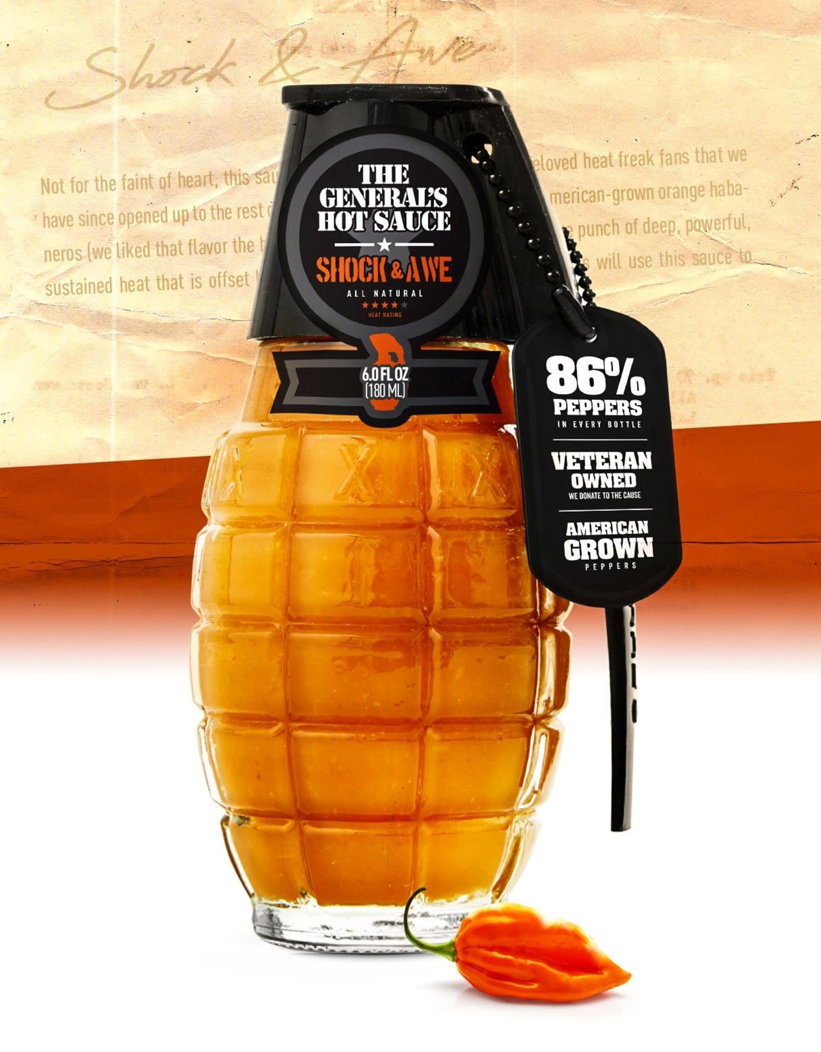 Grenade Hot Sauce Shock & Awe The Farmer's House