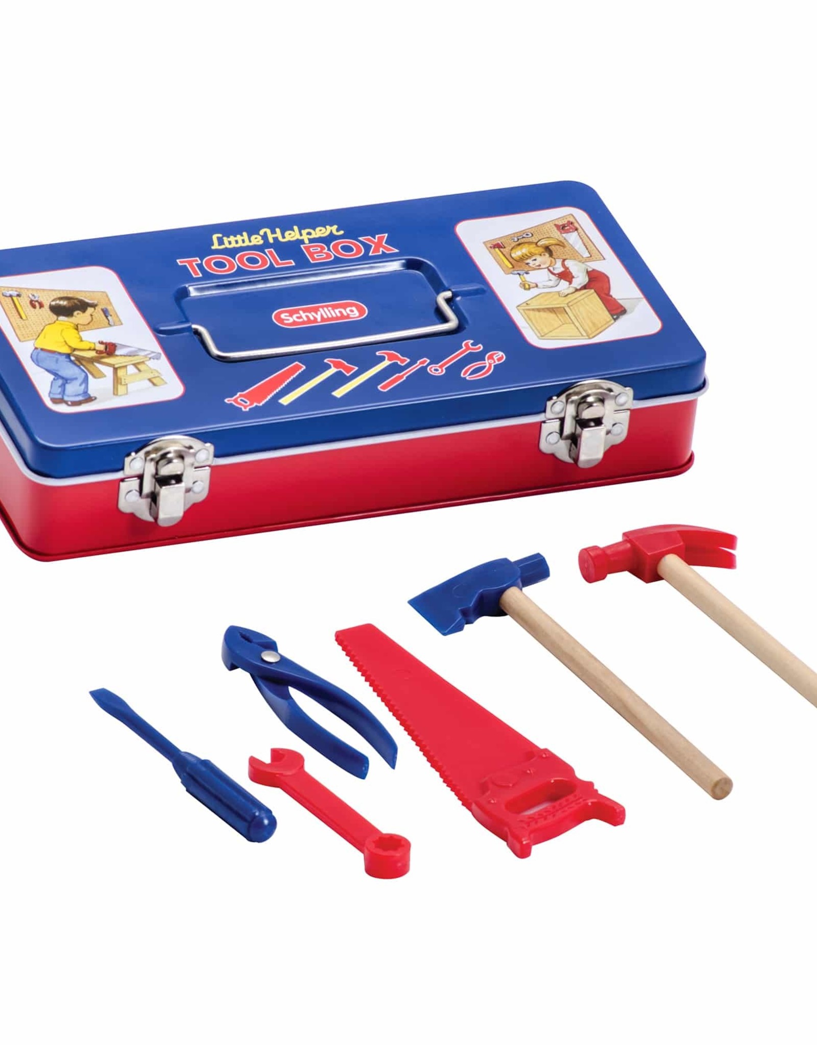 Kids Schylling - Tin Tool Box