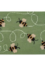 Home Goods Trans Ocean - Rug - Bee - Green