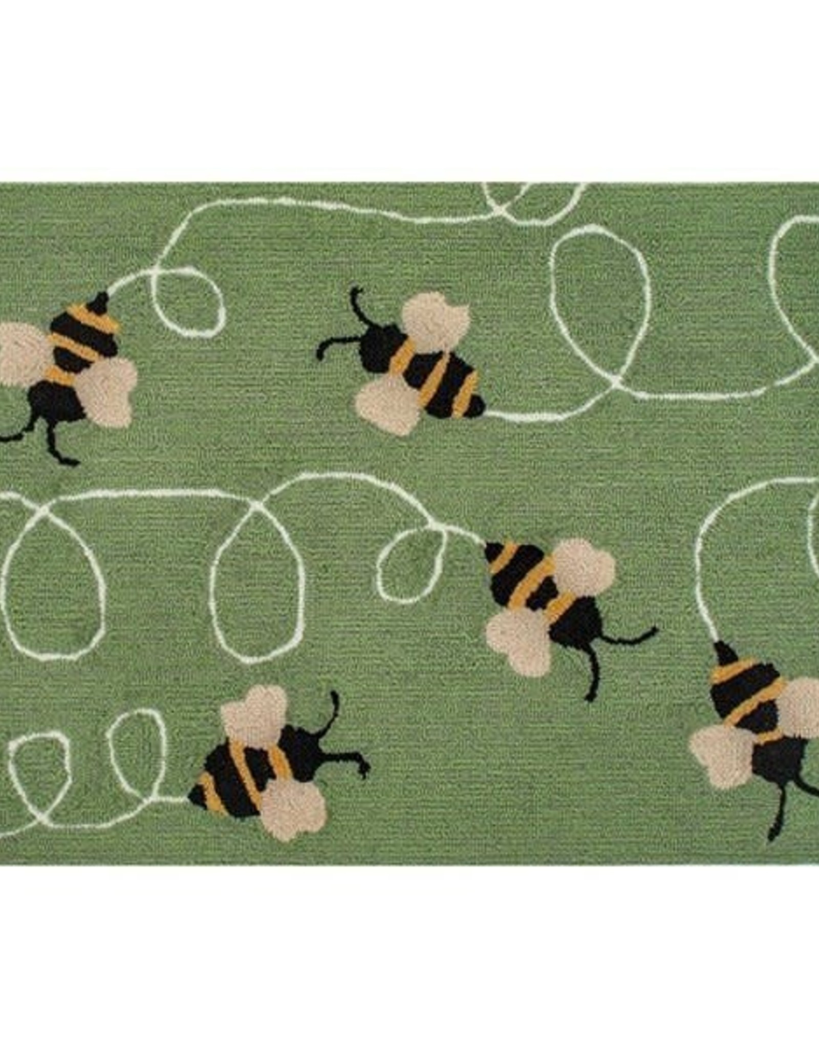 Home Goods Trans Ocean - Rug - Bee - Green