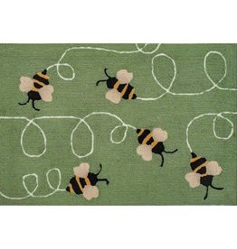 Home Goods Trans Ocean - Rug - Bee - Green