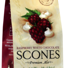 Food & Beverage Sticky Fingers  - White Chocolate Raspberry Scones Mix