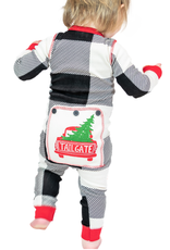 Apparel Lazy One Infant Flapjack Onesie: Tailgate Plaid (18 mth)