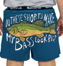 Mens Lazy One - My Bass Look Big? Boxer Briefs   (XL)