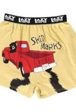 Mens Lazy One - Skid Marks Boxer Briefs   (XL)