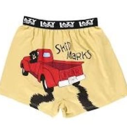 Mens Lazy One - Skid Marks Boxer Briefs   (XL)