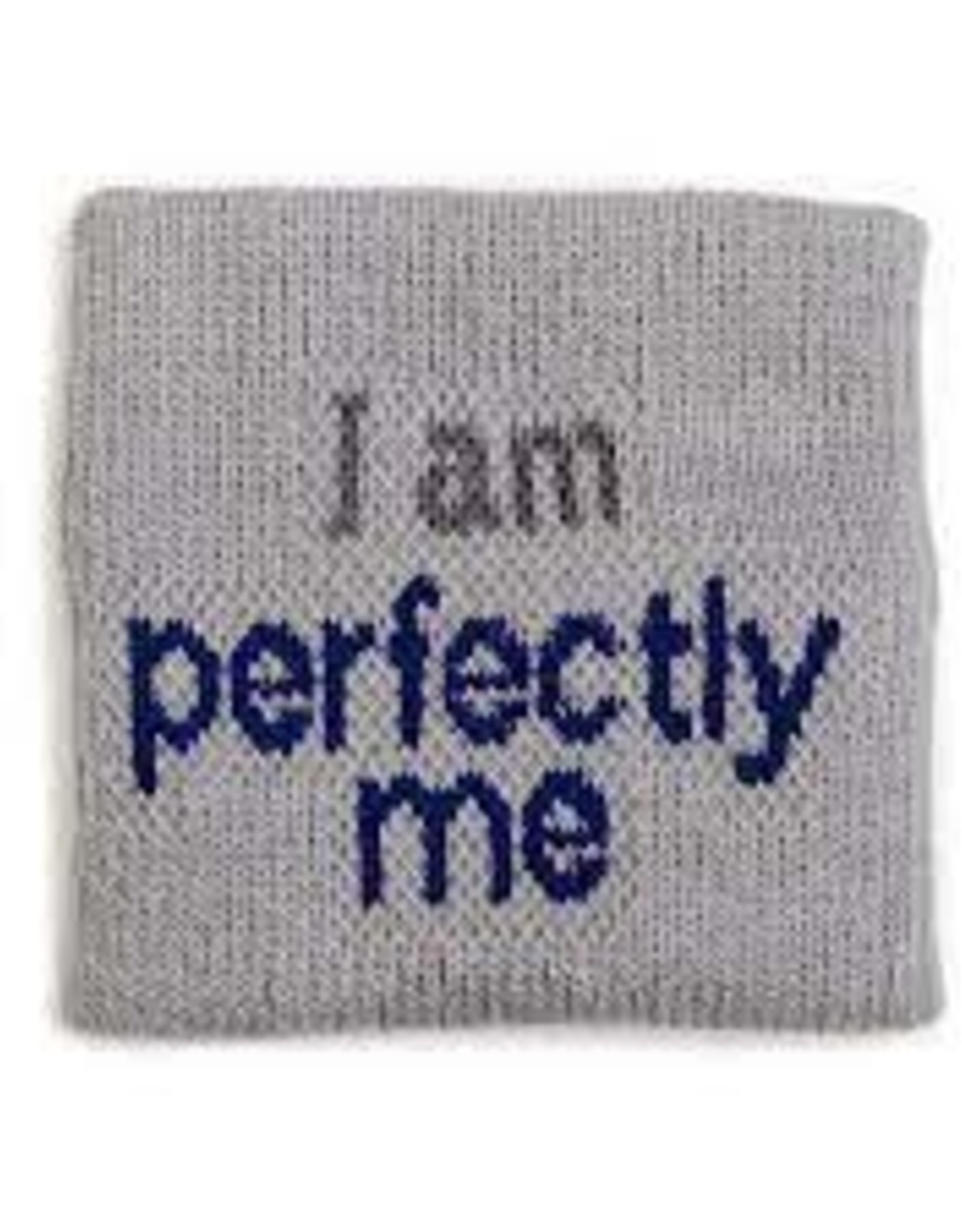Apparel Bargain Barn - Notes to Self: I am Perfectly Me Wrist Band Grey/Purple
