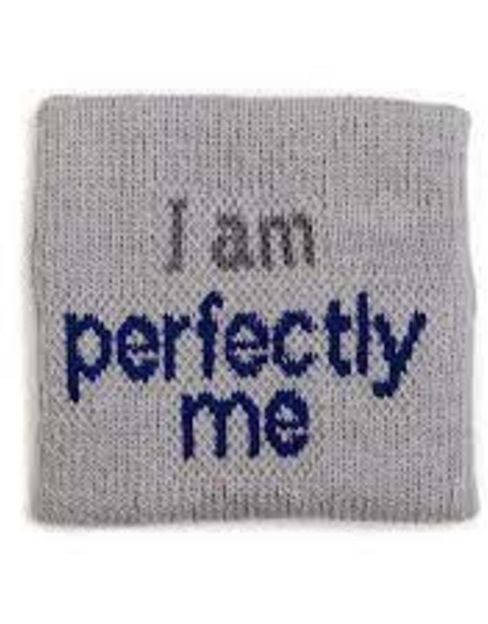 Apparel Notes to Self: I am Perfectly Me Wrist Band Grey/Purple