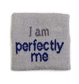Apparel Bargain Barn - Notes to Self: I am Perfectly Me Wrist Band Grey/Purple