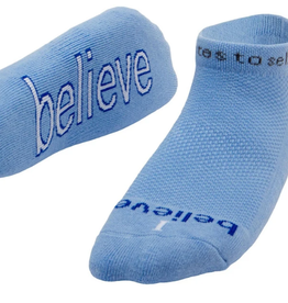Apparel Notes to Self: I Believe Blue/White - S