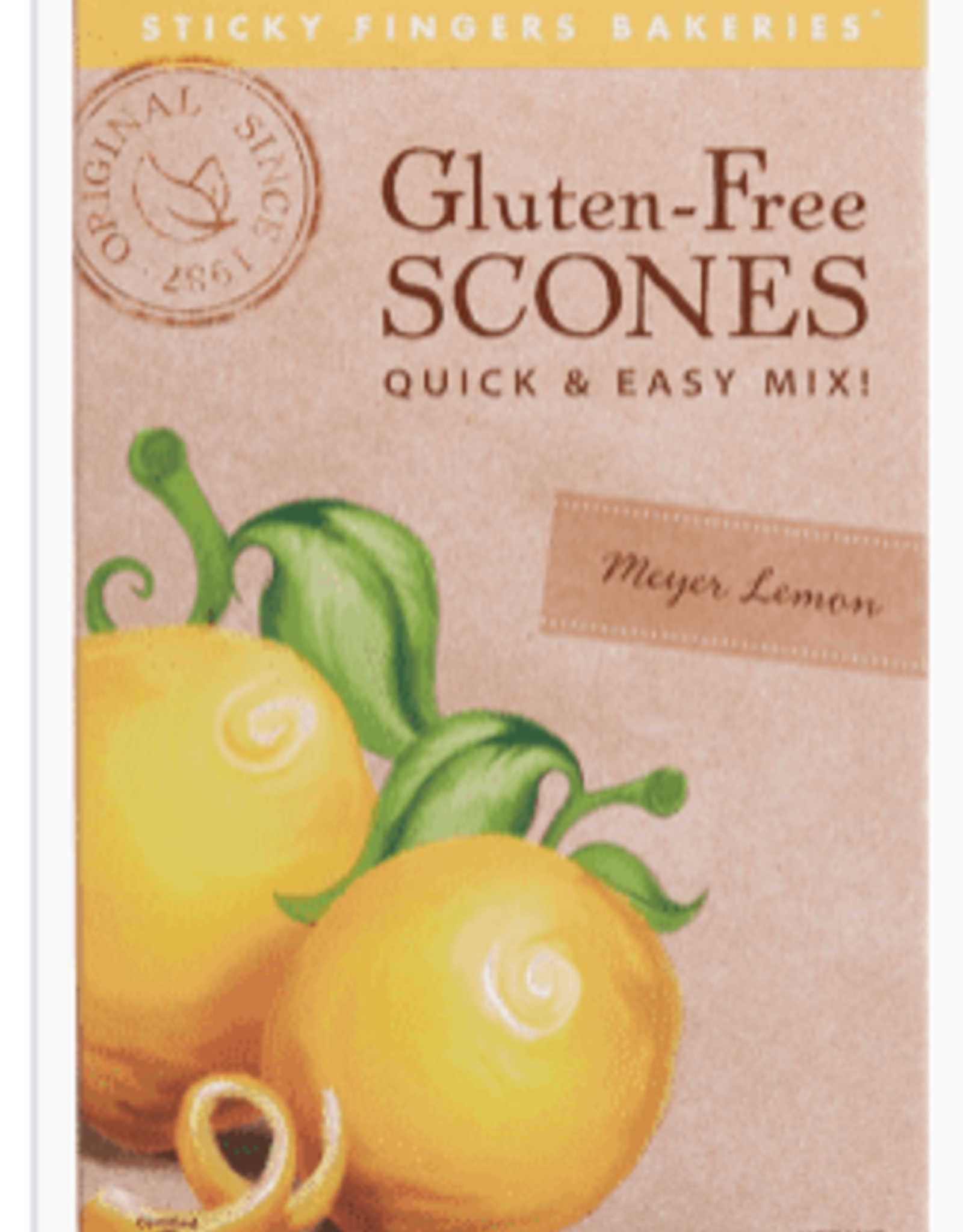 Sticky Fingers Bakery - Meyer Lemon Gluten Free Scone Mix